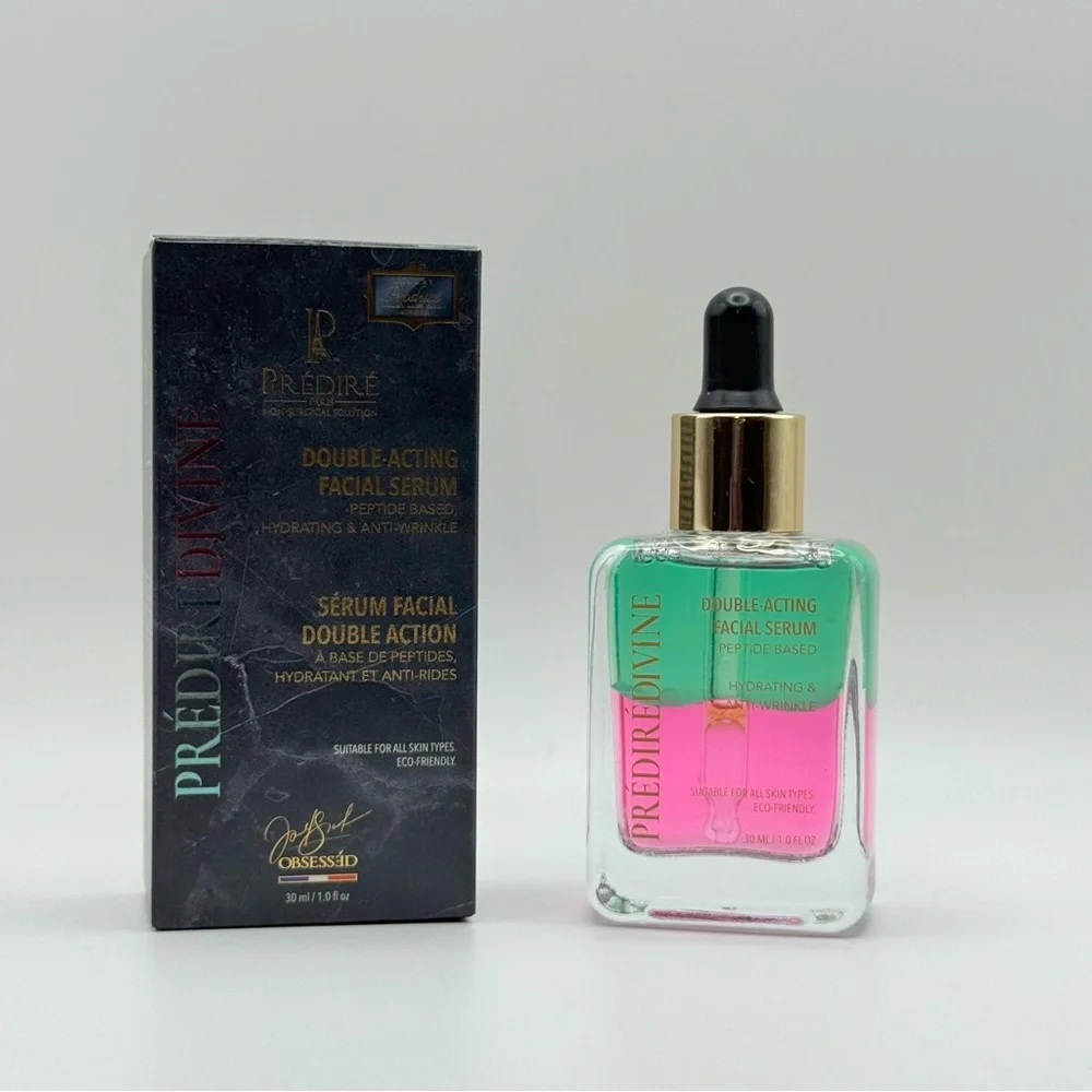 Double Acting Facial Serum Face Oils Hydrating and Anti Aging - Picture 1 of 2